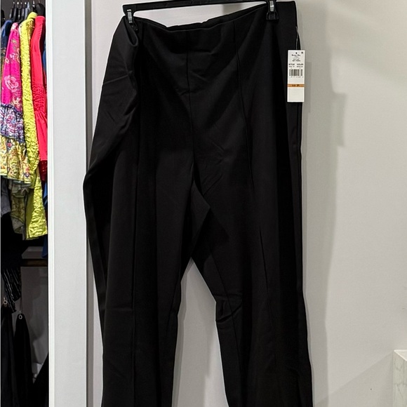 Ruby Rd. Black Straight Leg Pants - Picture 1 of 1